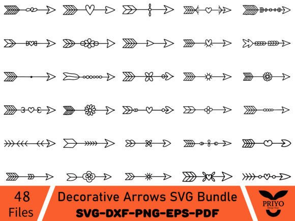 Download Decorative Arrows SVG Bundle - Decorative arrows Collection