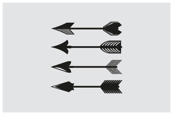 Download Decorative Arrows and Feathers Arrows - Decorative arrows Collection