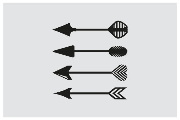Download Decorative Arrows and Feathers Arrows - Decorative arrows Collection