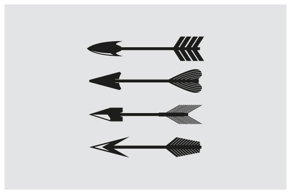 Download Decorative Arrows and Feathers Arrows - Decorative arrows Collection