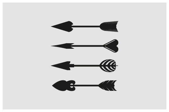 Download Decorative Arrows and Feathers Arrows - Decorative arrows Collection