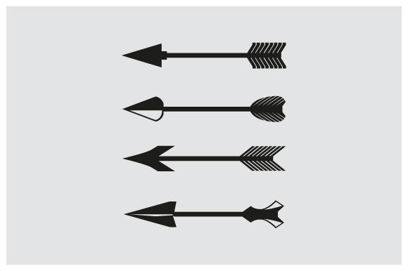 Download Decorative Arrows and Feathers Arrows - Decorative arrows Collection