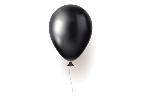 Download Elegant Black Balloon. Festival Scene Re - Elegant Collection