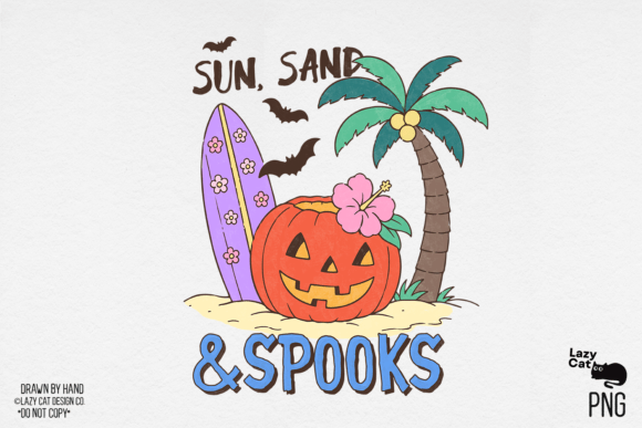 Download Summer Halloween Pumpkin Beach PNG - Halloween pumpkin Collection